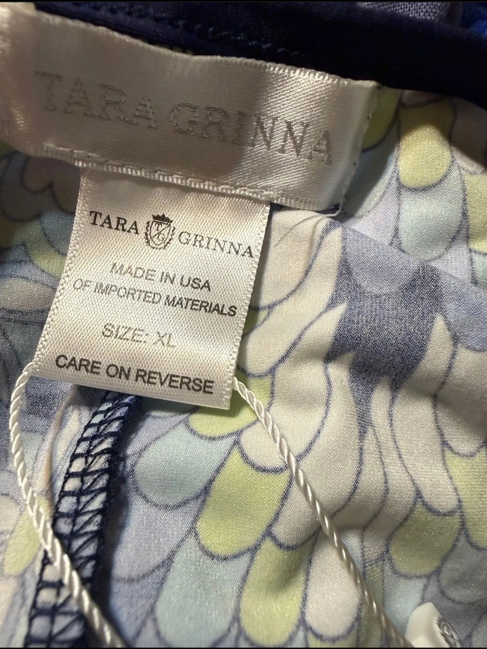 Tara Grinna Palermo Boat Neck Floral Dress | Size XL - NWT - Picture 4 of 4
